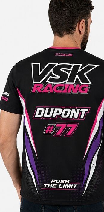 T-shirt VSK Racing (dos)